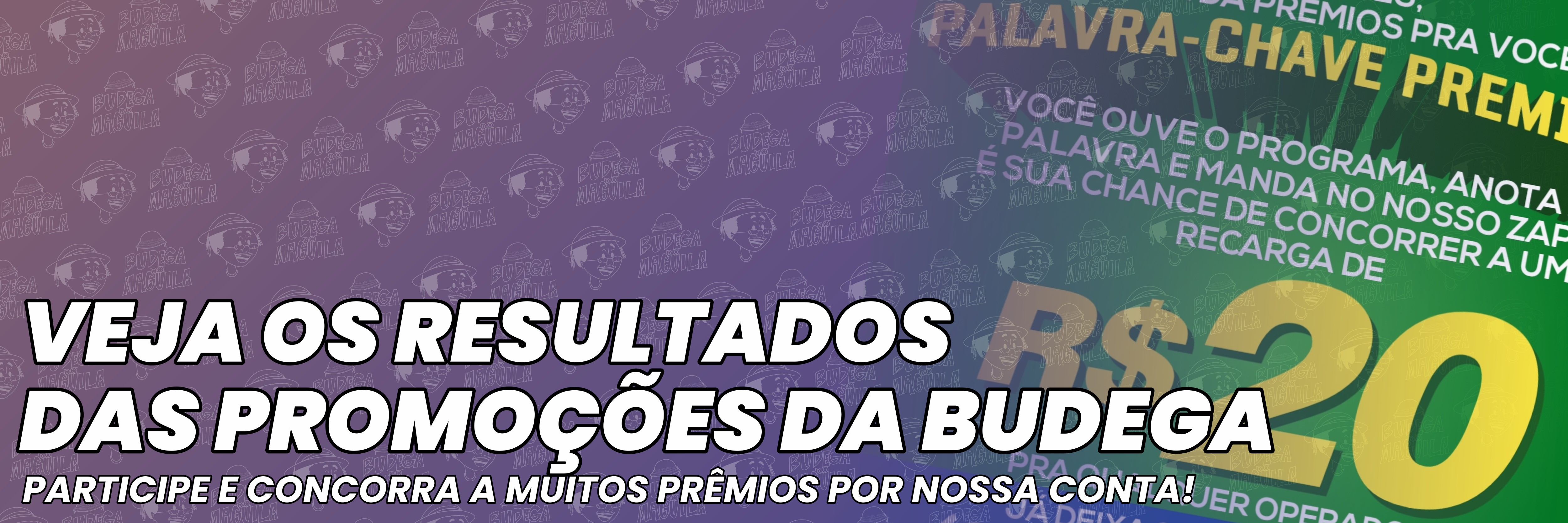 banners budega site promocoes